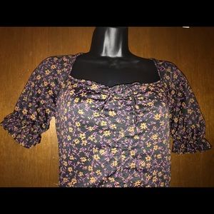 Floral Mesh Bodysuit by Nasty Gal